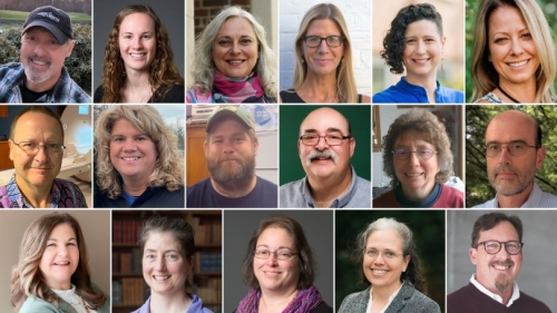 Nineteen staff are recognized for their long-term dedication to Dartmouth.