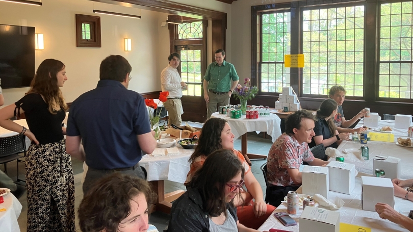 2024 Linguistics awards lunch for graduating seniors